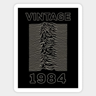 Vintage 1984 - Unknown Pleasures Sticker